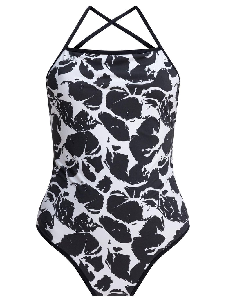 black elasthane swimwear by Selfnex