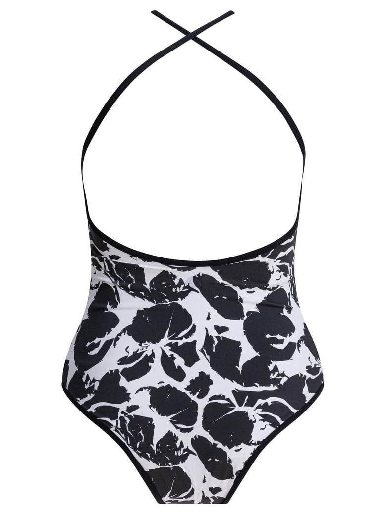 black elasthane swimwear by Selfnex
