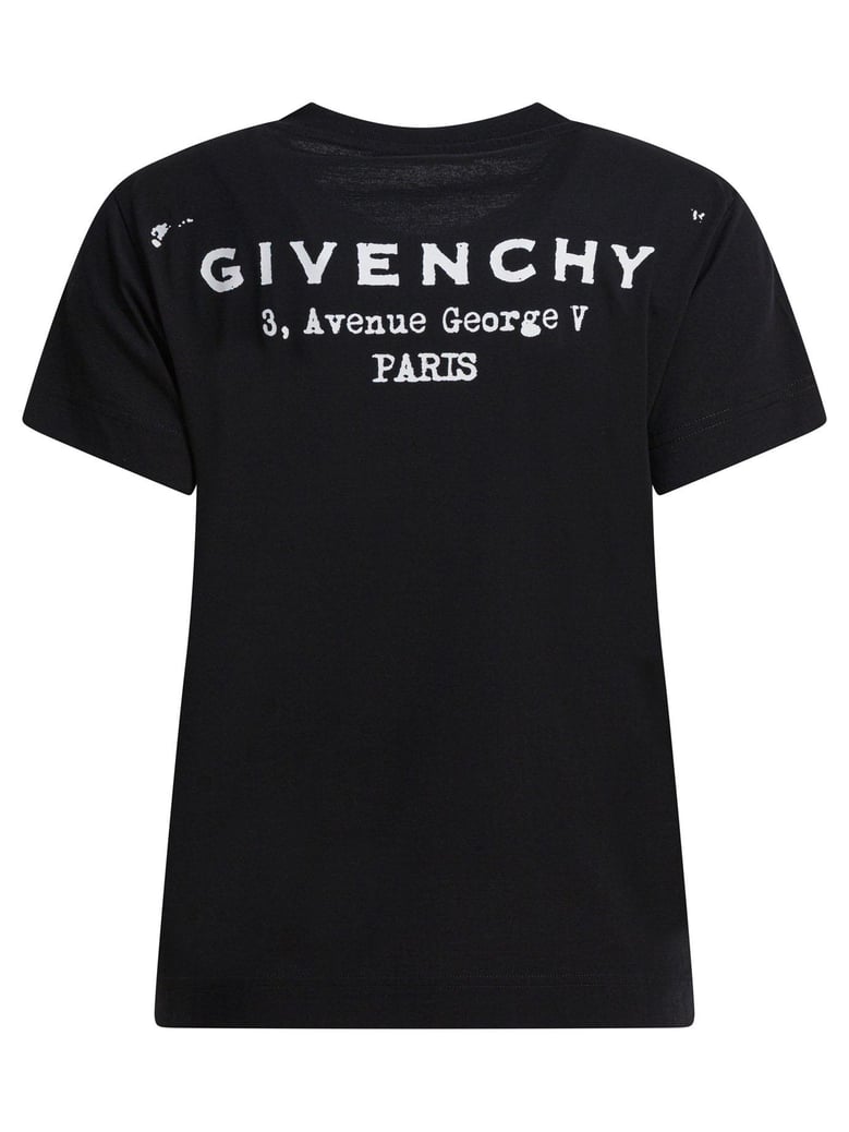 black cotton t-shirt by Selfnex