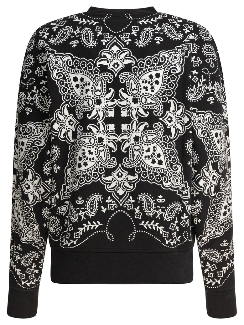 black cotton sweatshirt by Selfnex