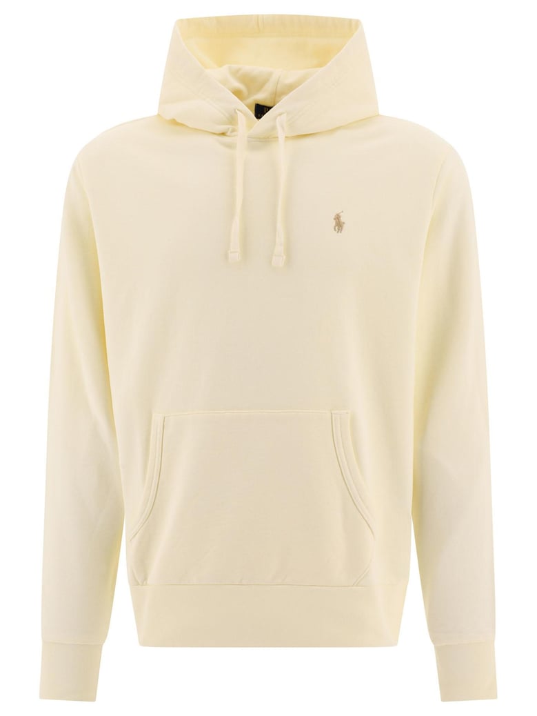 beige cotton sweatshirt by Selfnex