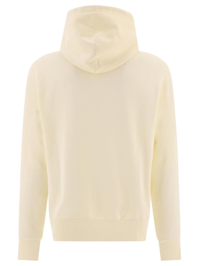 beige cotton sweatshirt by Selfnex