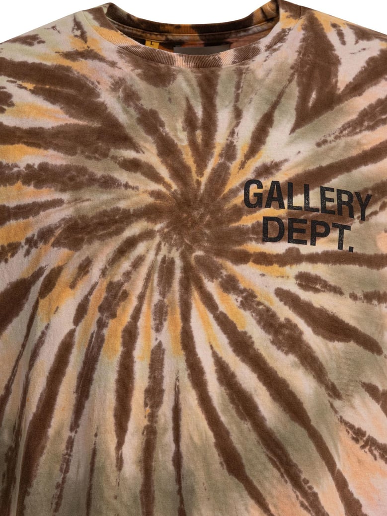 brown cotton t-shirt by Selfnex