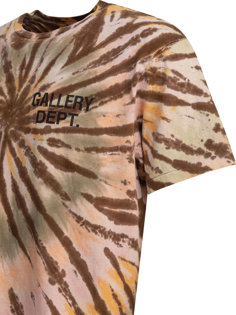 brown cotton t-shirt by Selfnex
