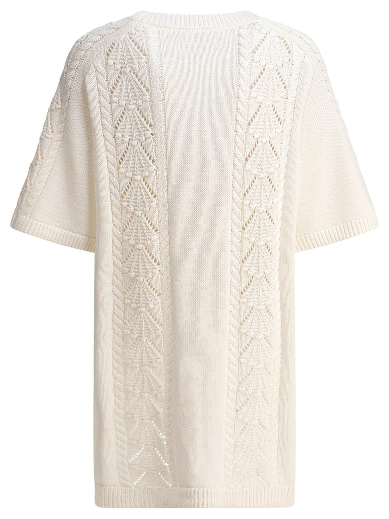 white cotton dress by Selfnex