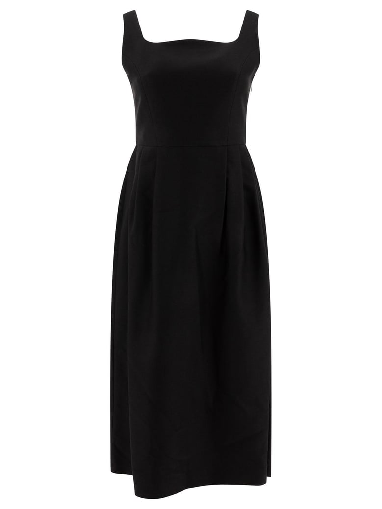 black silk dress by Selfnex