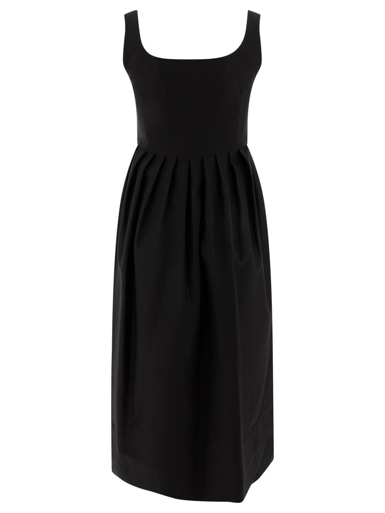 black silk dress by Selfnex