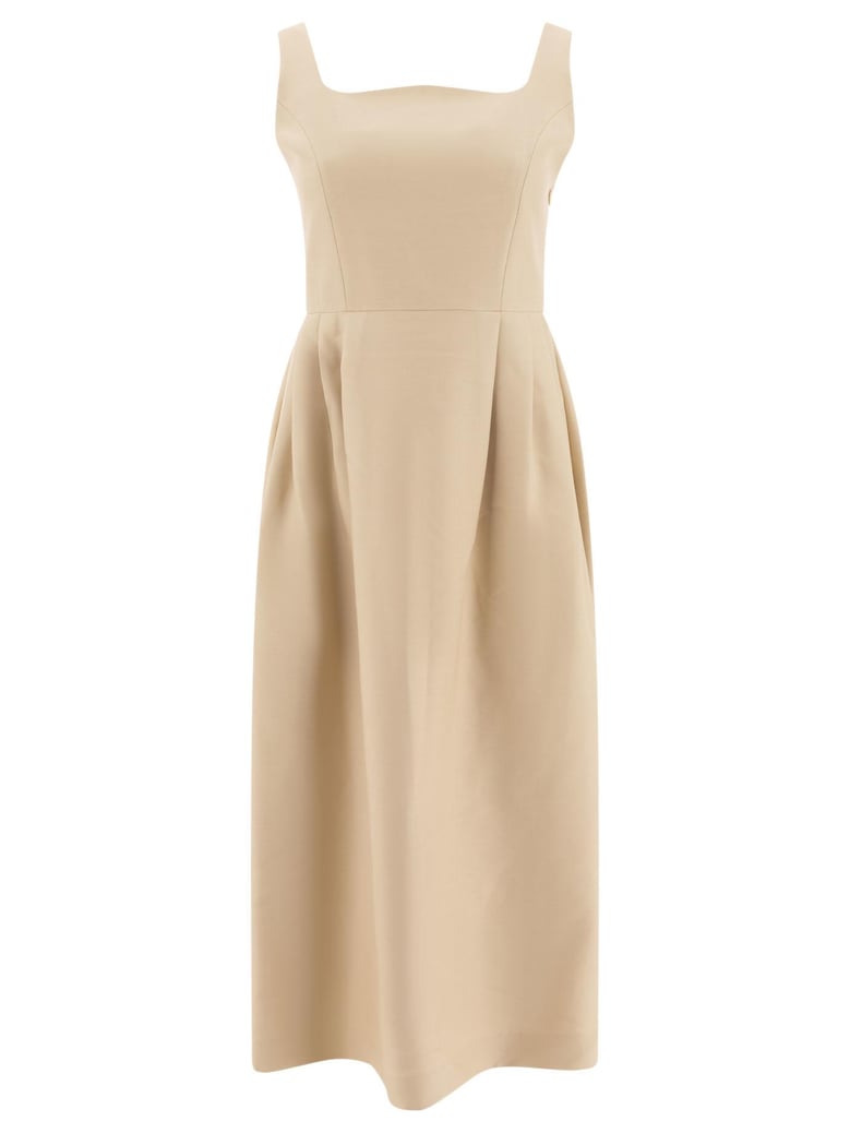 yellow silk dress by Selfnex