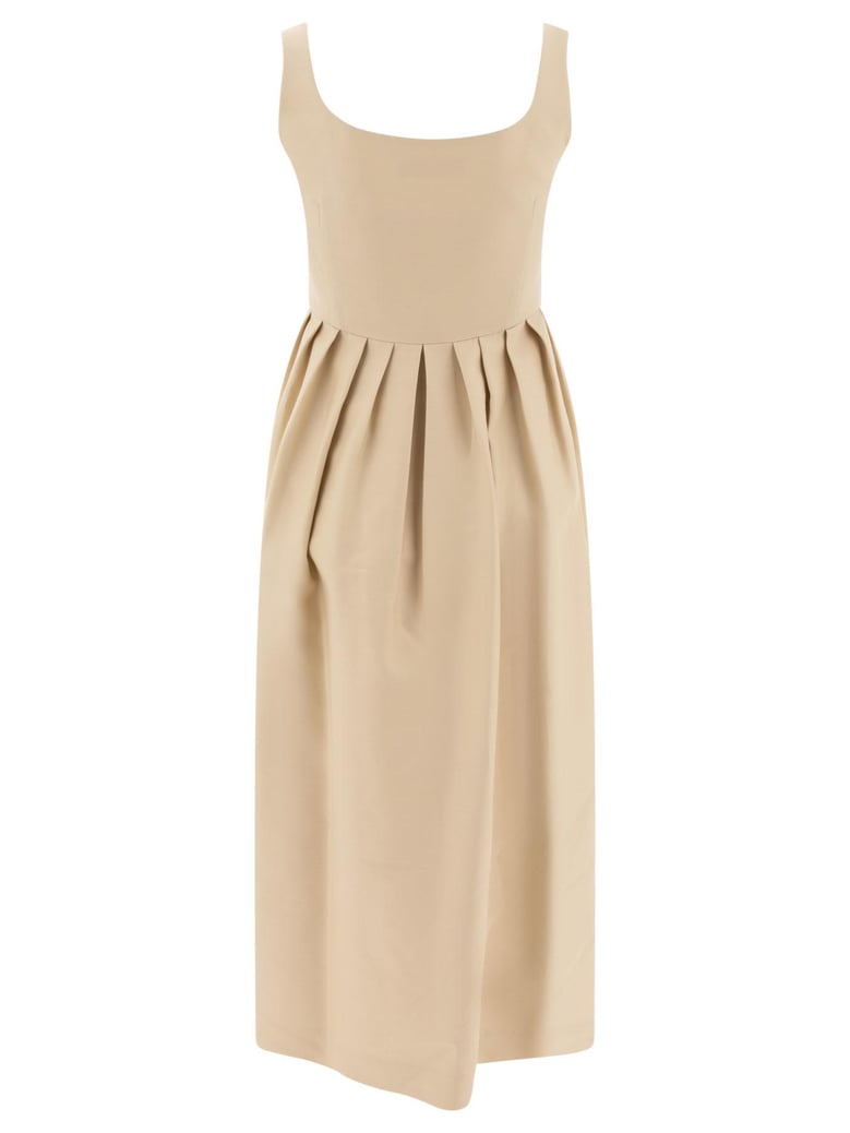 yellow silk dress by Selfnex