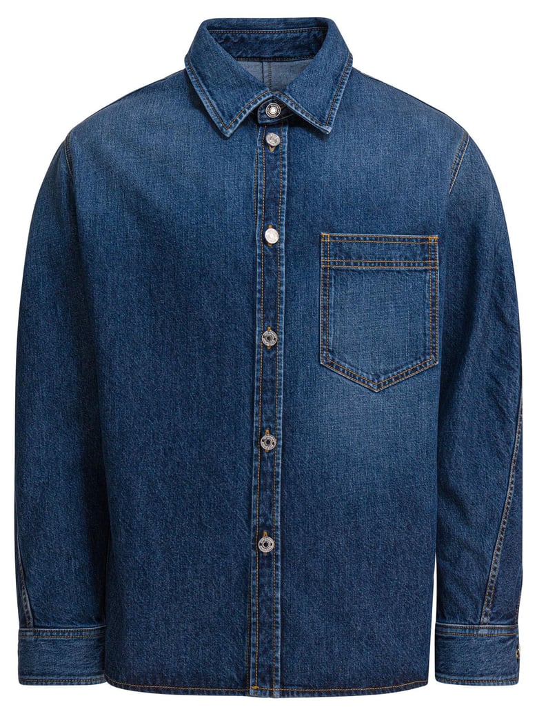 denim overshirt by Selfnex