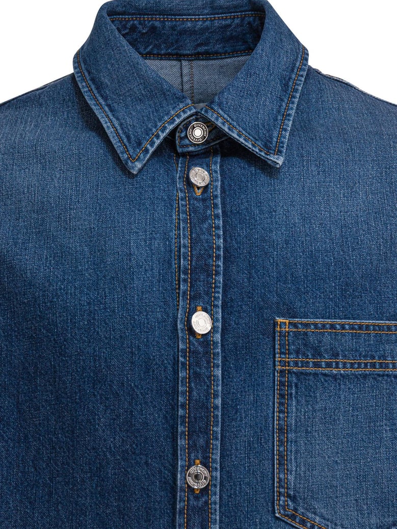 denim overshirt by Selfnex