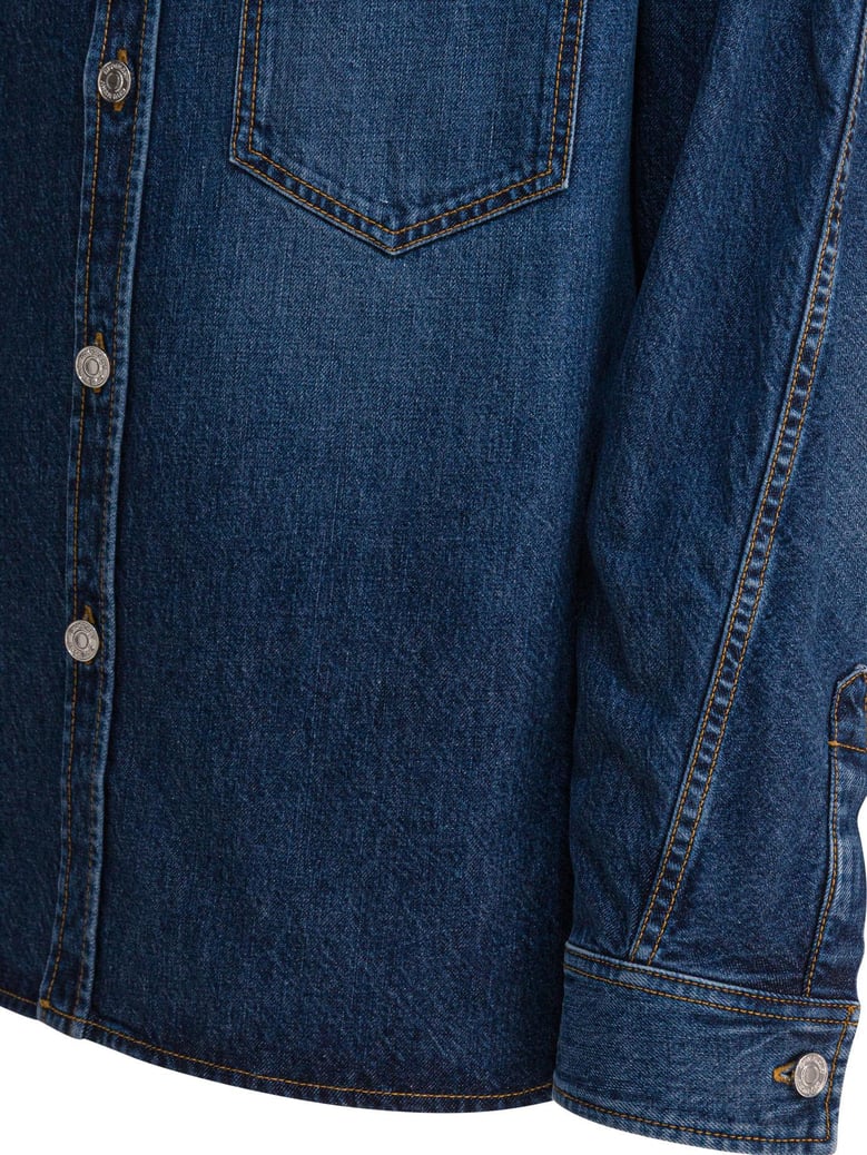 denim overshirt by Selfnex