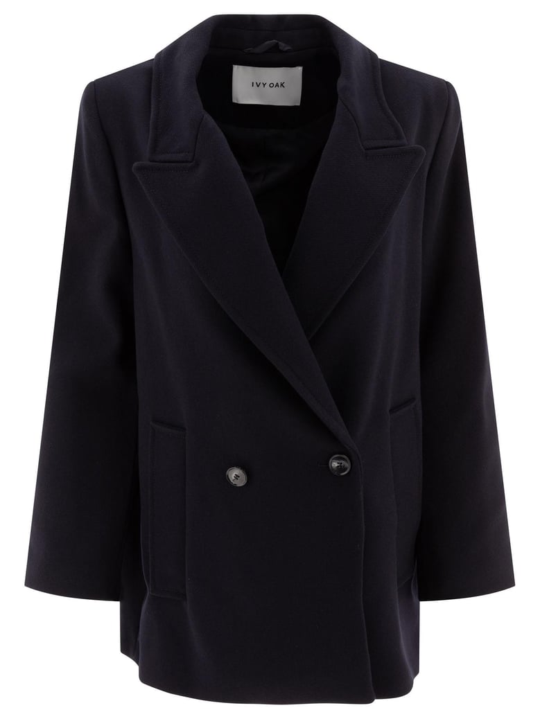 blue polyamide jacket by Selfnex