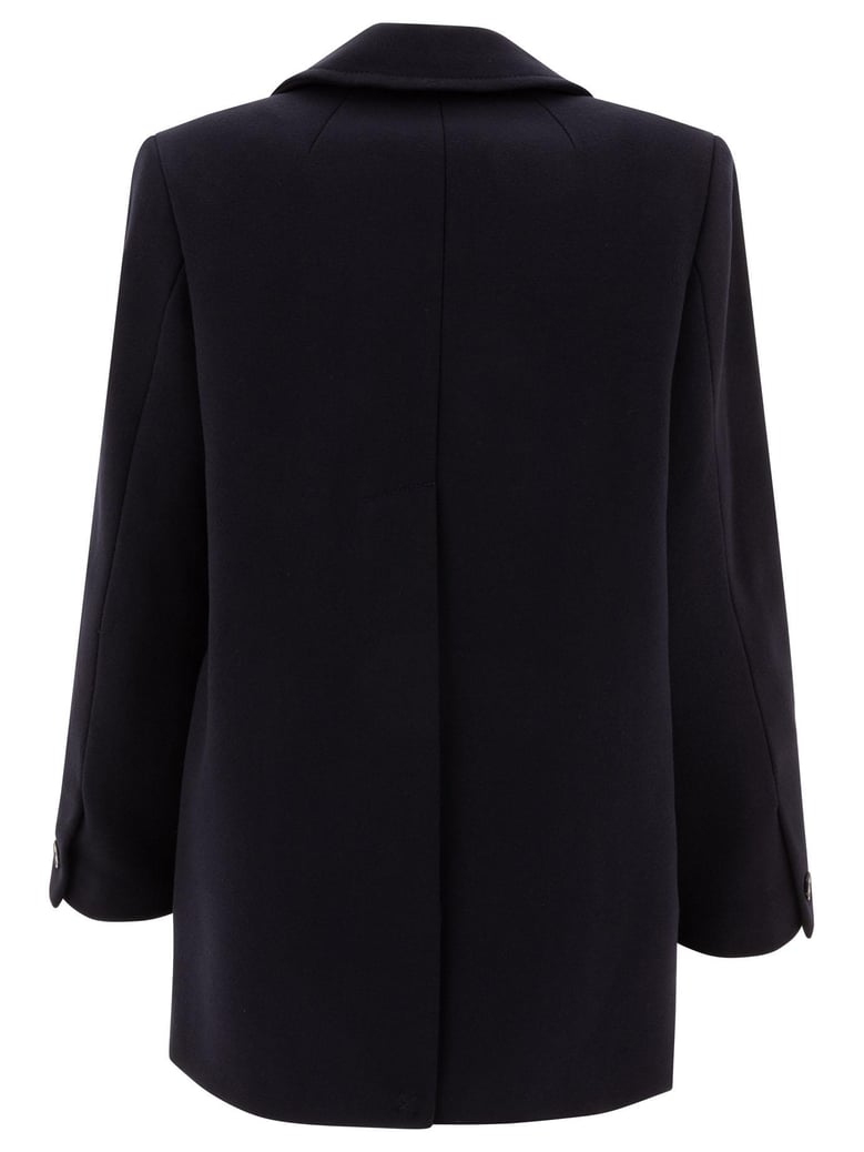 blue polyamide jacket by Selfnex