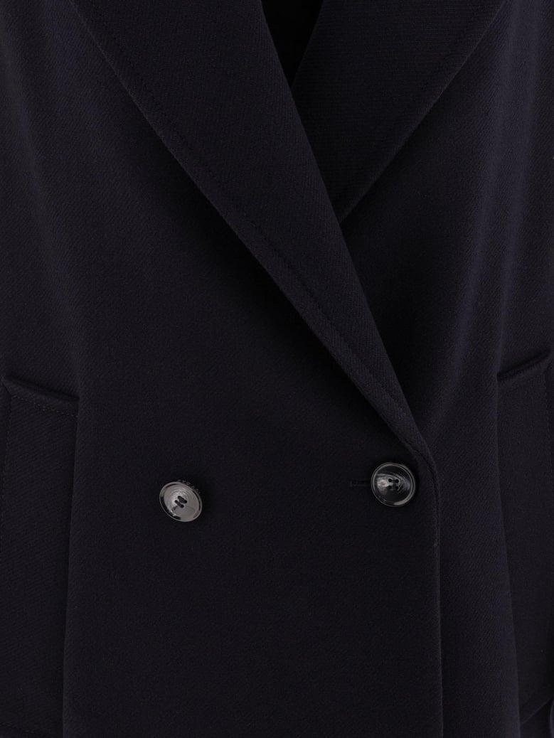 blue polyamide jacket by Selfnex