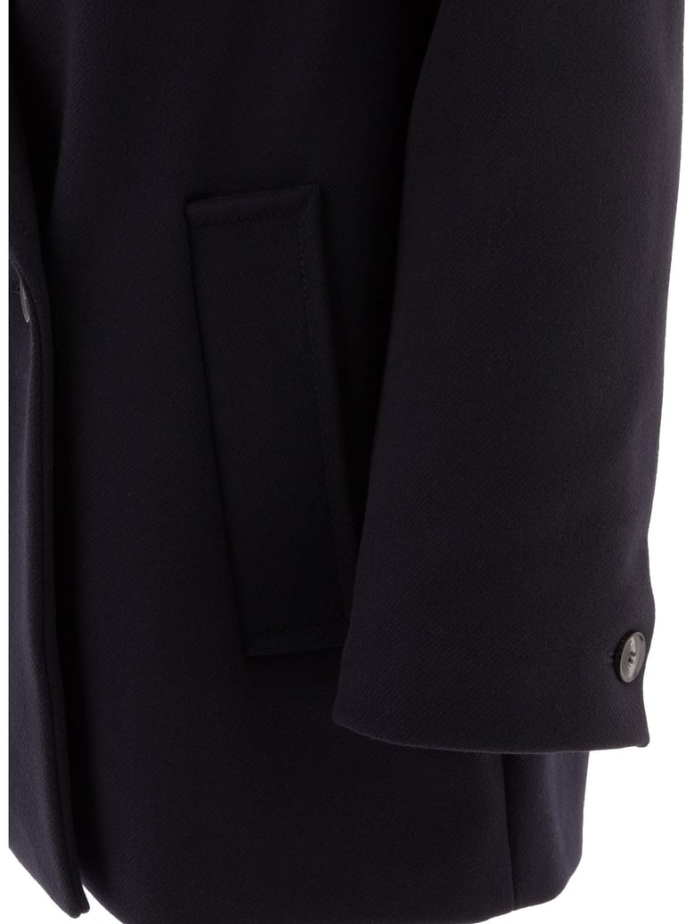 blue polyamide jacket by Selfnex