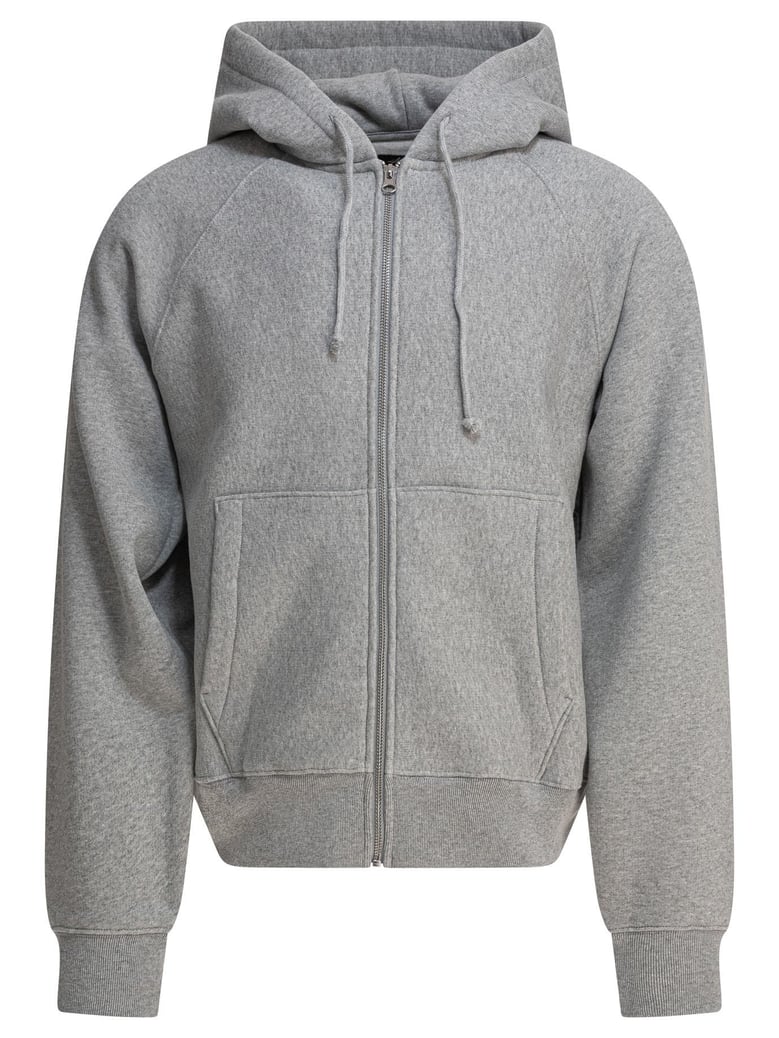 grey polyester sweatshirt by Selfnex