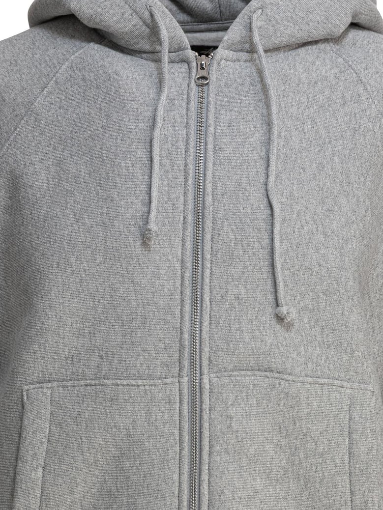 grey polyester sweatshirt by Selfnex