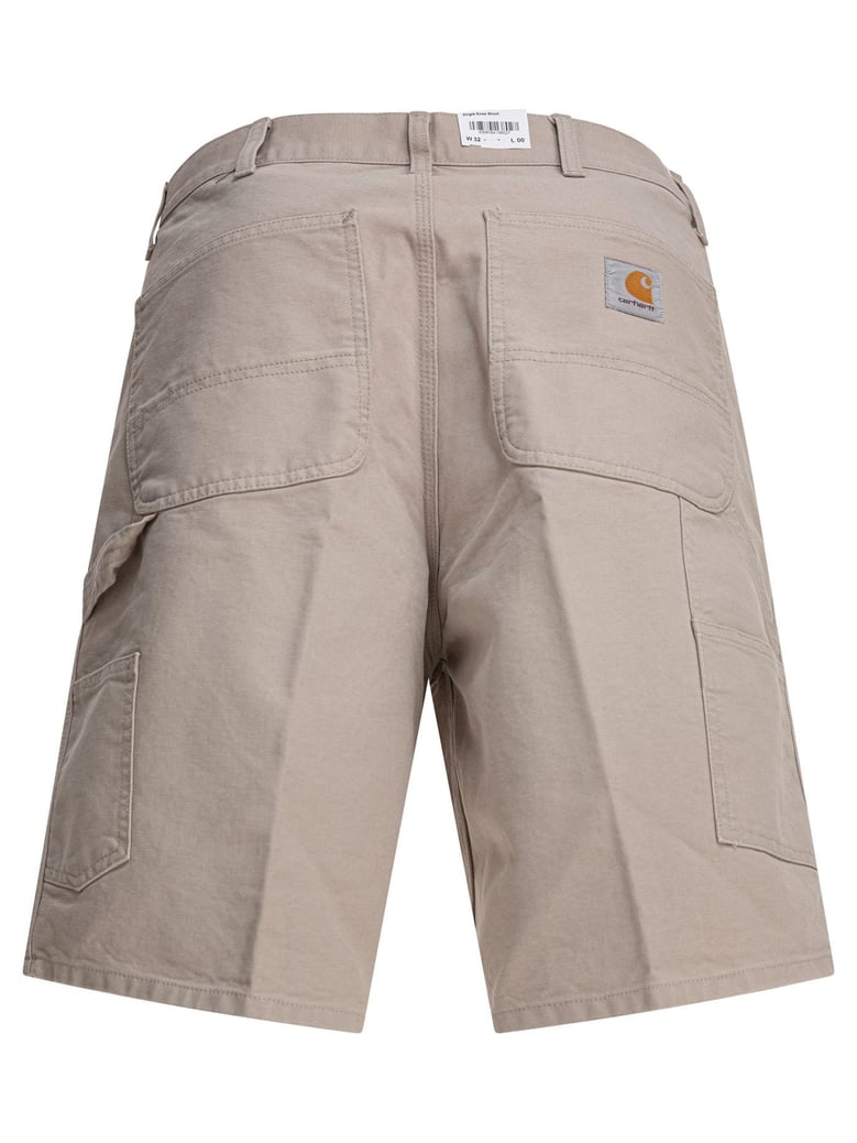single knee bermuda shorts by Selfnex