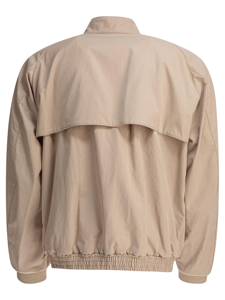 beige cotton jacket by Selfnex