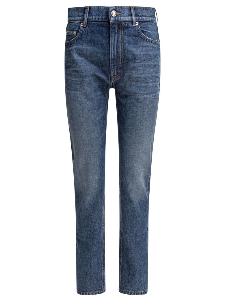 blue cotton jeans by Selfnex