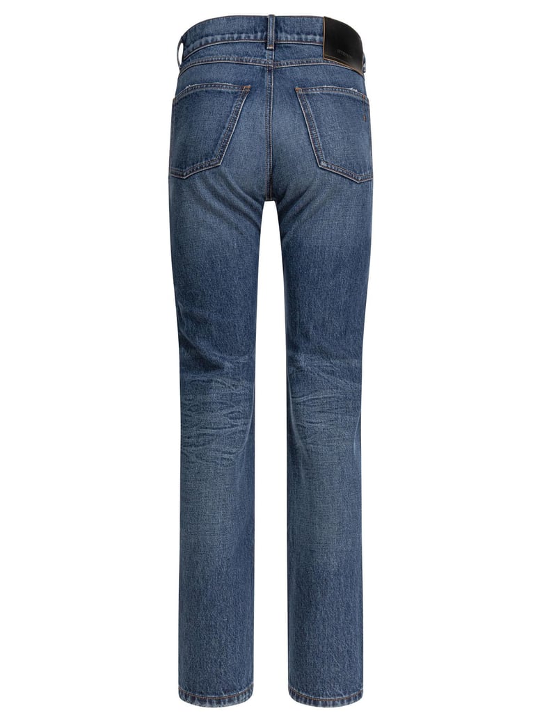 blue cotton jeans by Selfnex