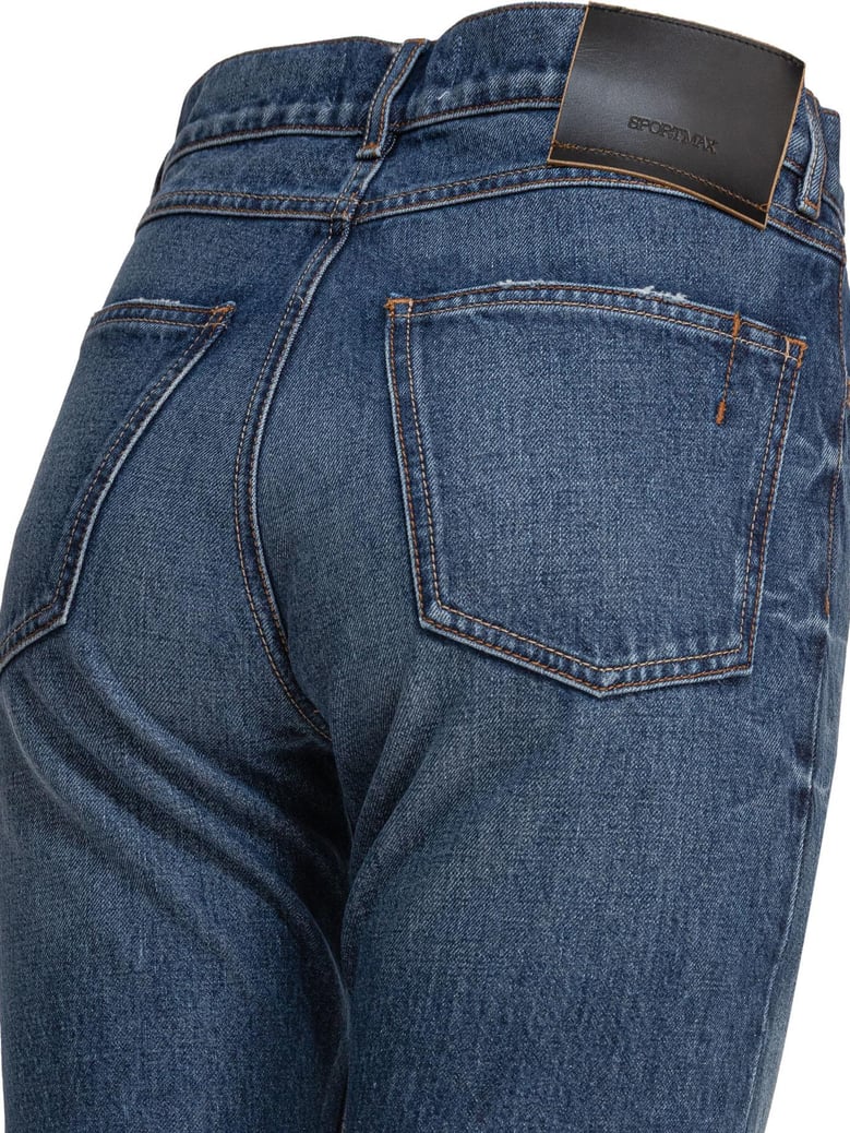 blue cotton jeans by Selfnex
