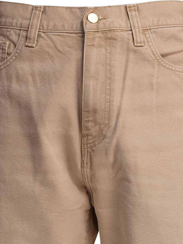 beige organic cotton jeans by Selfnex