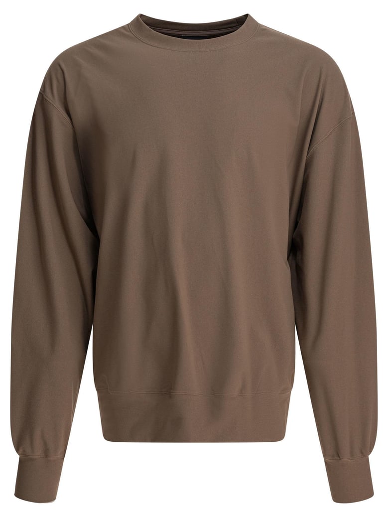 beige polyamide polyurethan sweatshirt by Selfnex
