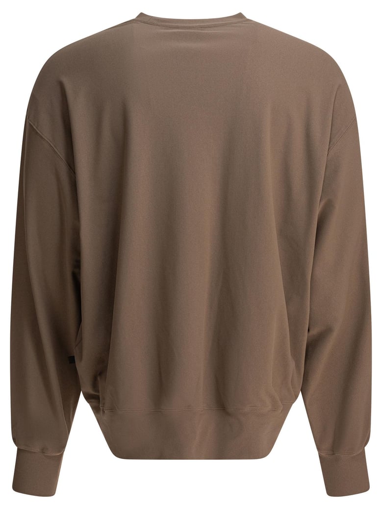 beige polyamide polyurethan sweatshirt by Selfnex