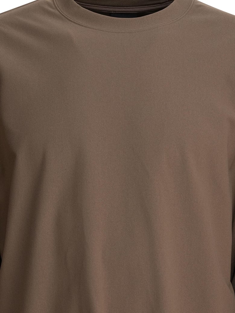 beige polyamide polyurethan sweatshirt by Selfnex