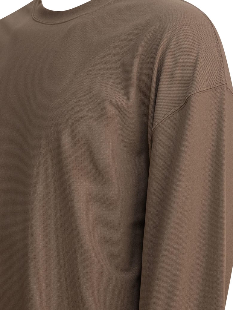 beige polyamide polyurethan sweatshirt by Selfnex