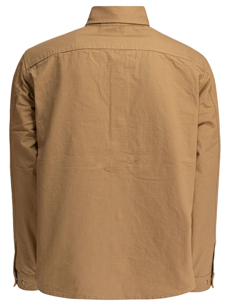 brown cotton jacket by Selfnex