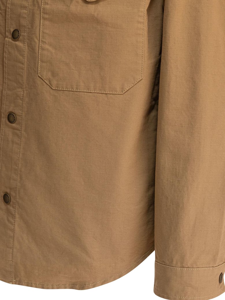 brown cotton jacket by Selfnex
