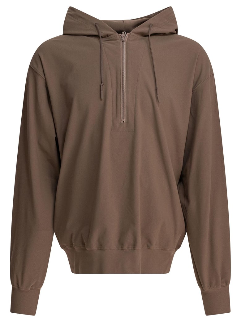 beige polyamide polyurethane sweatshirt by Selfnex
