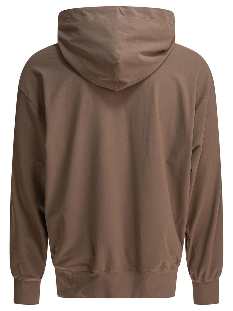 beige polyamide polyurethane sweatshirt by Selfnex
