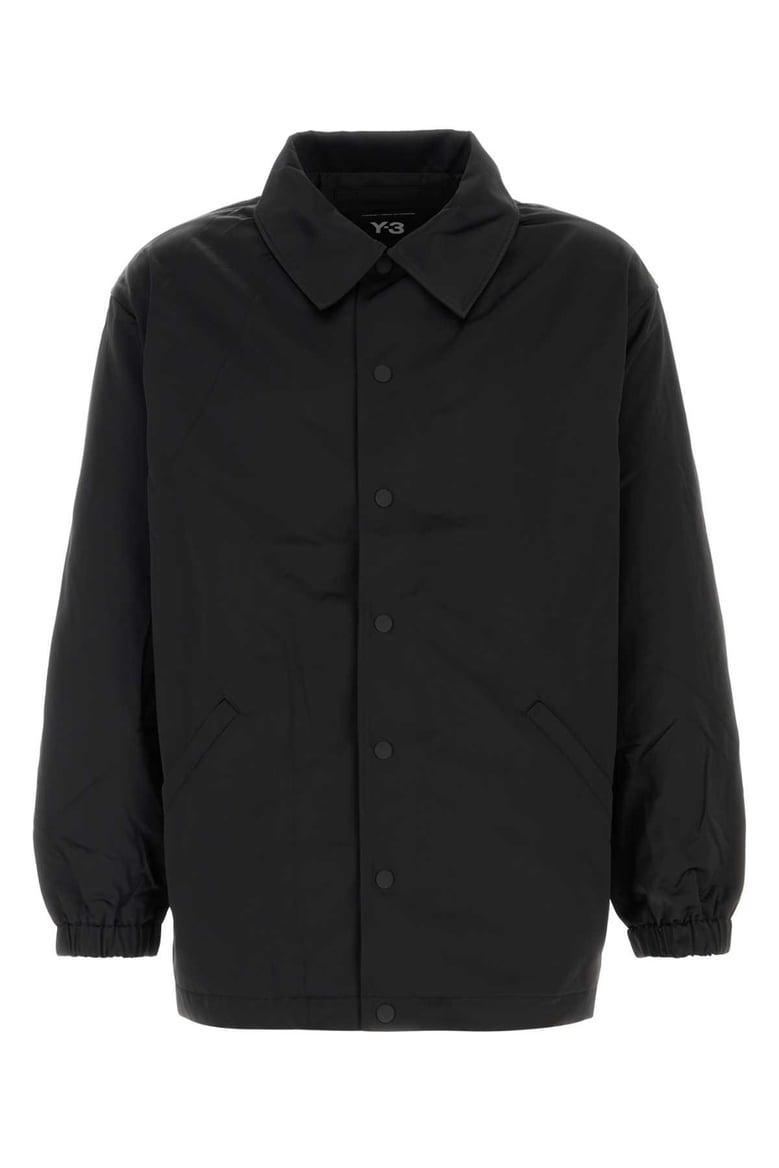 black nylon jacket by Selfnex