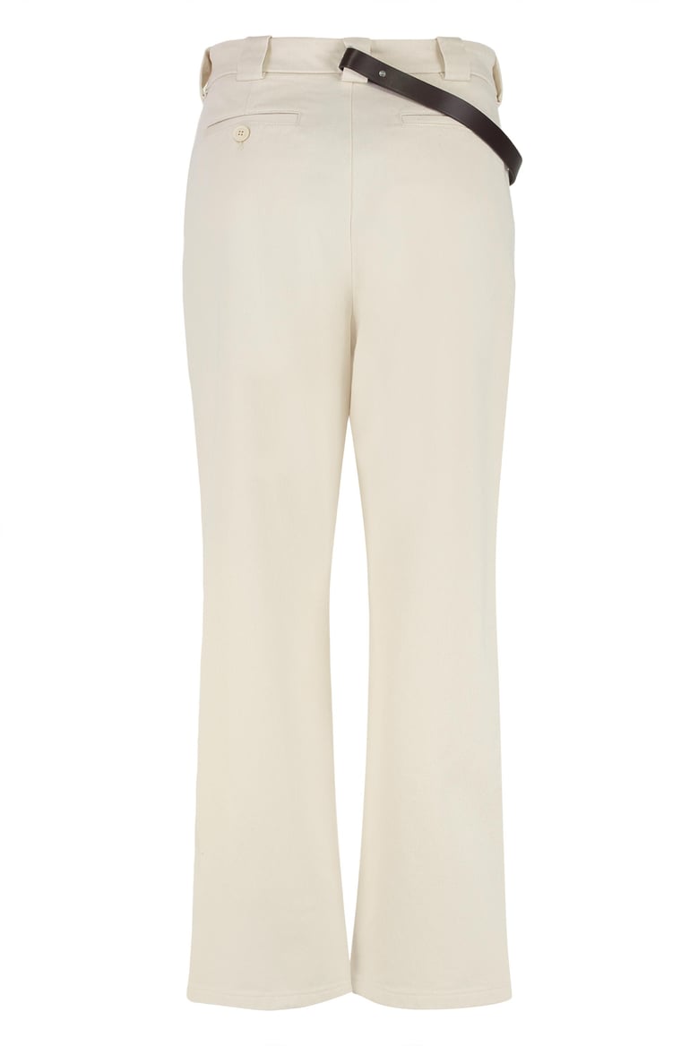 pinko x patrick mcdowell - paint cotton drill trousers by Selfnex