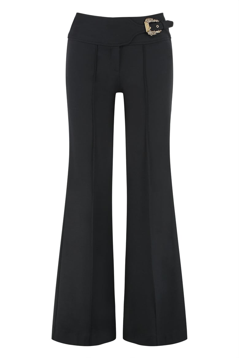 high-waist wide-leg trousers by Selfnex