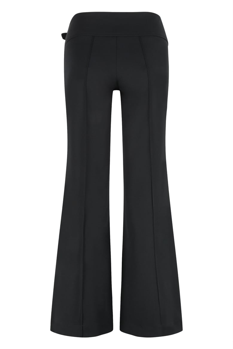 high-waist wide-leg trousers by Selfnex