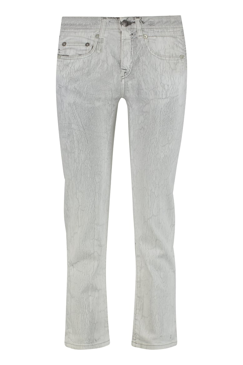 straight leg jeans by Selfnex