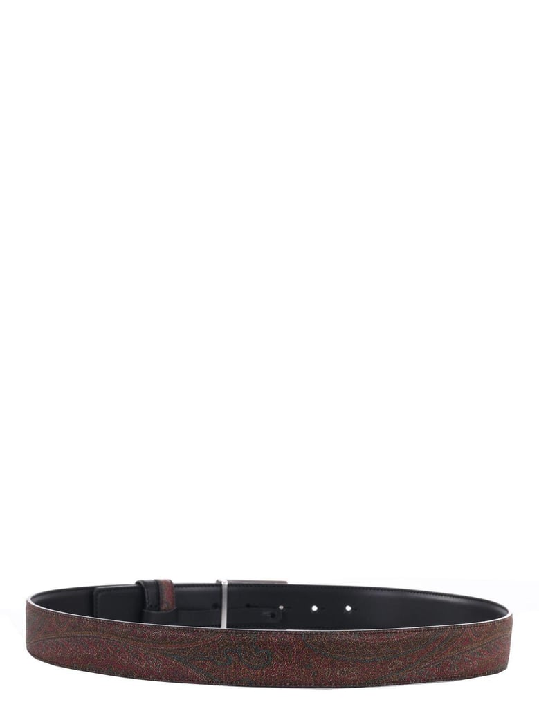 reversible logo belt arnica and lea by Selfnex