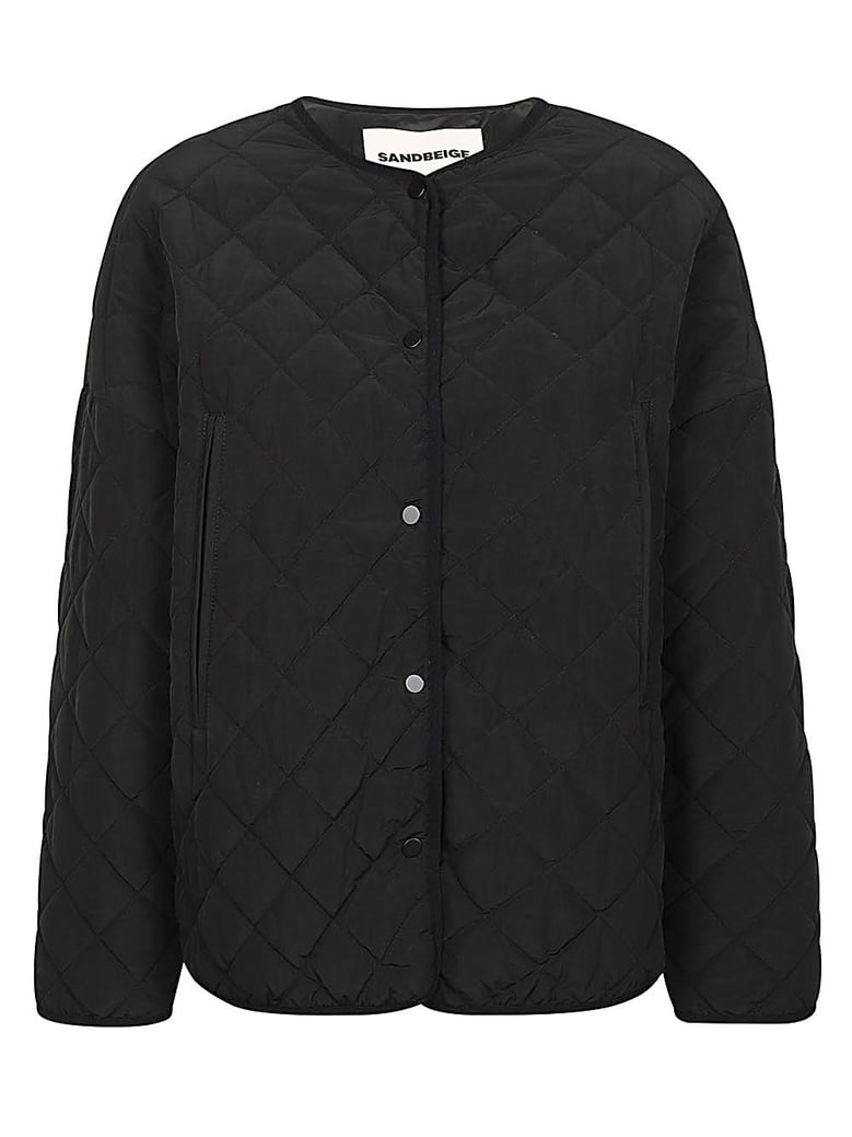 nylon quilted jacket by Selfnex