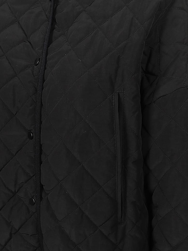 nylon quilted jacket by Selfnex