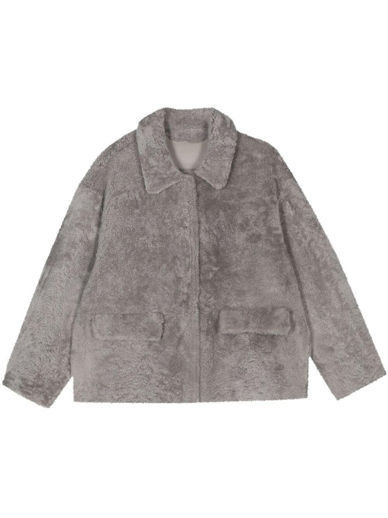 shearling jacket by Selfnex