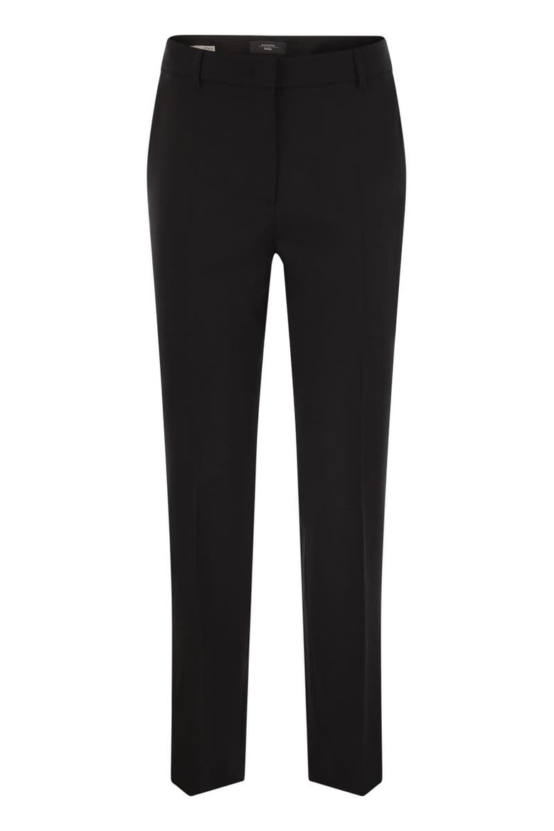 canon - wool cigarette trousers by Selfnex