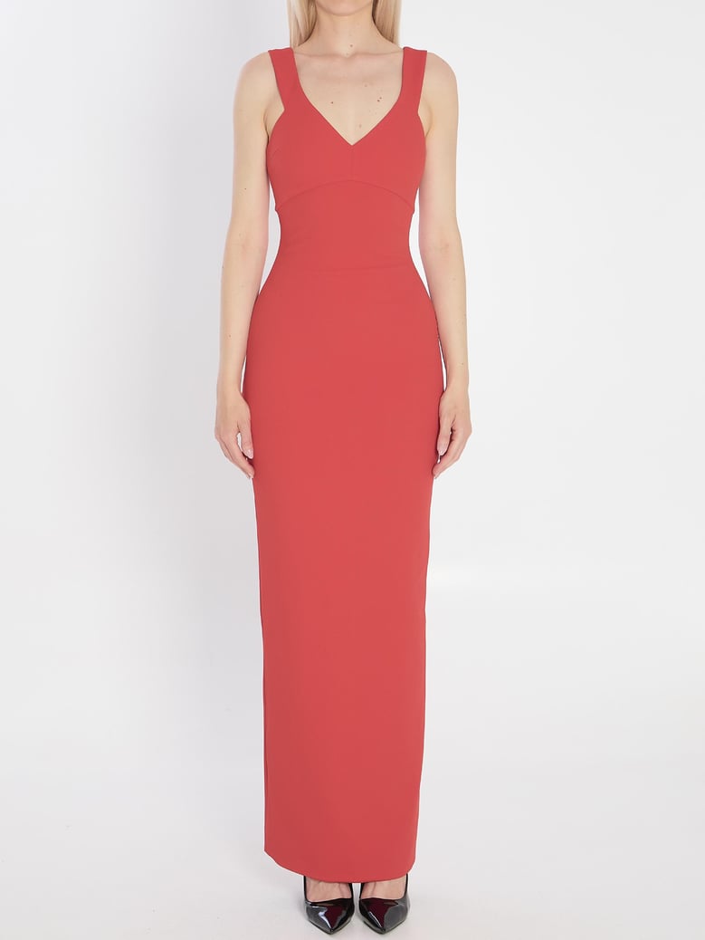 nalani maxi dress in red by Selfnex