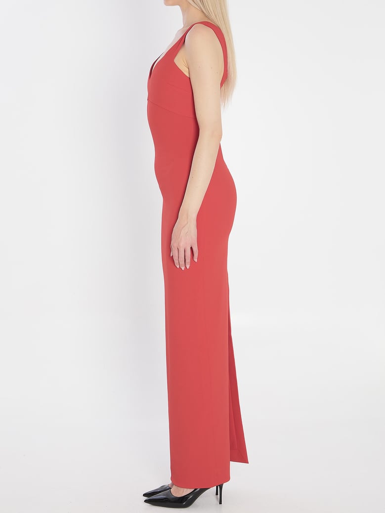 nalani maxi dress in red by Selfnex