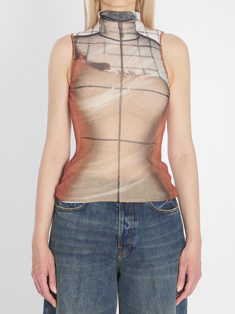 fire tank top by Selfnex