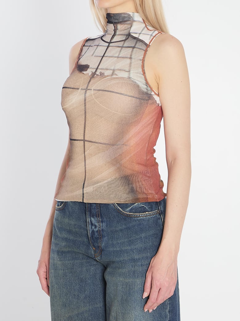 fire tank top by Selfnex